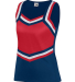 Augusta Sportswear 9141 Girl's Pike Shell in Navy/ red/ white