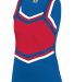 Augusta Sportswear 9141 Girl's Pike Shell in Royal/ red/ white