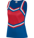 Augusta Sportswear 9141 Girl's Pike Shell in Royal/ red/ white
