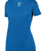 Augusta Sportswear 2902 Ladies Shadow Tonal Heathe in Royal