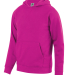 Augusta Sportswear 5415 Youth 60/40 Fleece Hoodie in Power pink