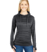 J America 8662 Women's Odyssey Striped Performance in Granite
