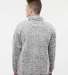 J America 8454 Epic Sherpa Quarter-Zip BLACK HEATHER