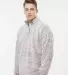 J America 8454 Epic Sherpa Quarter-Zip OATMEAL HEATHER