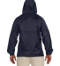 Harriton M750 Adult Packable Nylon Jacket in Navy