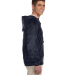 Harriton M750 Adult Packable Nylon Jacket in Navy