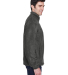 Harriton M990 Men's 8 oz. Full-Zip Fleece in Charcoal