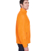 Harriton M990 Men's 8 oz. Full-Zip Fleece in Safety orange