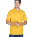 Harriton M315 Men's 4 oz. Polytech Polo in Gold