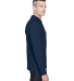 Harriton M265L Men's 5.6 oz. Easy Blend™ Long-Sl in Navy