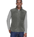 Harriton M985 Adult 8 oz. Fleece Vest in Charcoal