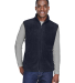 Harriton M985 Adult 8 oz. Fleece Vest in Navy