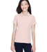 Harriton M280W Ladies' 5 oz. Blend-Tek™ Polo in Blush