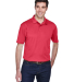 Harriton M354 Men's Micro-Piqué Polo in Red