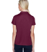 Harriton M353W Ladies' Double Mesh Polo in Maroon