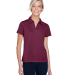 Harriton M353W Ladies' Double Mesh Polo in Maroon