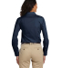 Harriton M510W Ladies' 3.1 oz. Essential Poplin in Navy