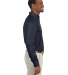 Harriton M510T Men's Tall 3.1 oz. Essential Poplin in Navy
