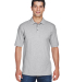 Harriton M200T Men's Tall 6 oz. Ringspun Cotton Pi in Grey heather