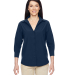 Harriton M610W Ladies' Paradise 3/4-Sleeve Perform in Navy