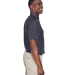 Harriton M580 Men's Key West Short-Sleeve Performa in Dark charcoal