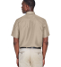 Harriton M580 Men's Key West Short-Sleeve Performa in Khaki