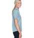 Harriton M580W Ladies' Key West Short-Sleeve Perfo in Cloud blue