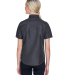 Harriton M580W Ladies' Key West Short-Sleeve Perfo in Dark charcoal