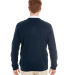 Harriton M420 Men's Pilbloc™ V-Neck Sweater in Dark navy