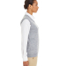 Harriton M415W Ladies' Pilbloc™ V-Neck Sweater V in Grey heather
