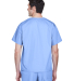 Harriton M897 Adult Restore 4.9 oz. Scrub Top in Ciel blue