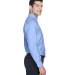 Harriton M600 Men's Long-Sleeve Oxford with Stain- in Light blue