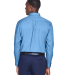 Harriton M500 Men's Easy Blend™ Long-Sleeve Twil in Light college blue