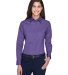 Harriton M500W Ladies' Easy Blend™ Long-Sleeve T in Team purple