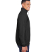 Harriton M740 Adult Fleece-Lined Nylon Jacket in Black/ black
