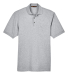 Harriton M265P Men's 5.6 oz. Easy Blend™ Polo wi in Grey heather