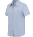 1254 Dickies Womens Short Sleeve Oxford  in Light blue
