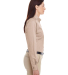 Harriton M581W Ladies' Foundation 100% Cotton Long in Khaki
