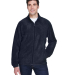 Harriton M990T Men's Tall 8 oz. Full-Zip Fleece in Navy