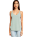 Next Level Apparel 5033 Women's Festival Tank in Stonewash green