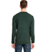 Next Level Apparel 6411 Unisex Sueded Long Sleeve  in Heather forest green