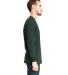 Next Level Apparel 6411 Unisex Sueded Long Sleeve  in Heather forest green