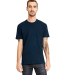 Next Level Apparel 3605 Unisex Pocket Crew in Midnight navy
