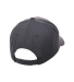 6789M Flexfit Premium Curved Visor Snapback in Dark grey