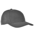 6789M Flexfit Premium Curved Visor Snapback in Dark grey