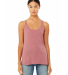 BELLA 8430 Womens Tri-blend Racerback Tank in Mauve triblend