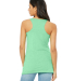 BELLA 8430 Womens Tri-blend Racerback Tank in Mint triblend