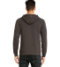 Next Level Apparel 9602 Unisex Zip Hoodie in Heavy metal