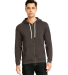 Next Level Apparel 9602 Unisex Zip Hoodie in Heavy metal
