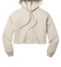 Bella + Canvas 7502 Women's Cropped Fleece Hoodie in Heather dust